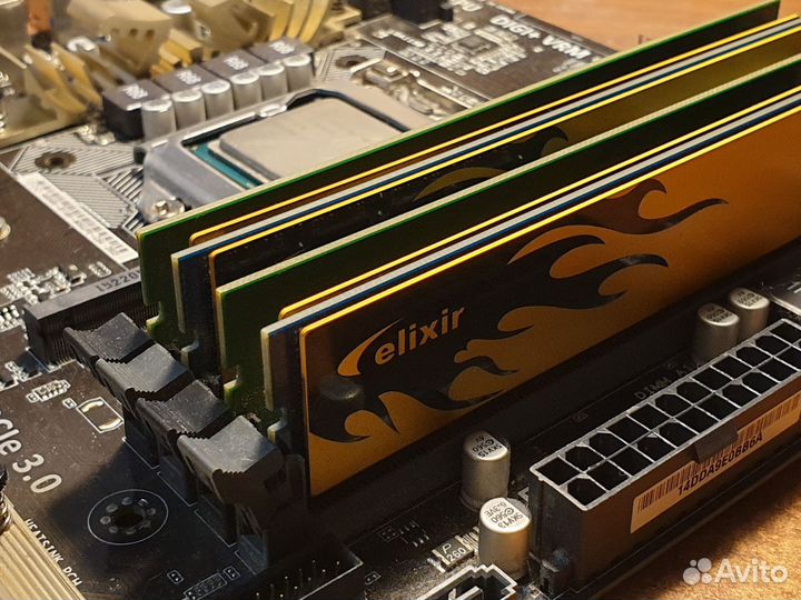 I7 4790 + материнка + озу + кулер