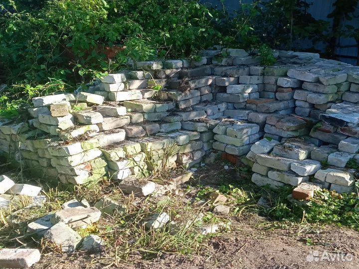 Кирпич белый бу