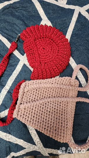 Сумка женская вязаная ручная работа