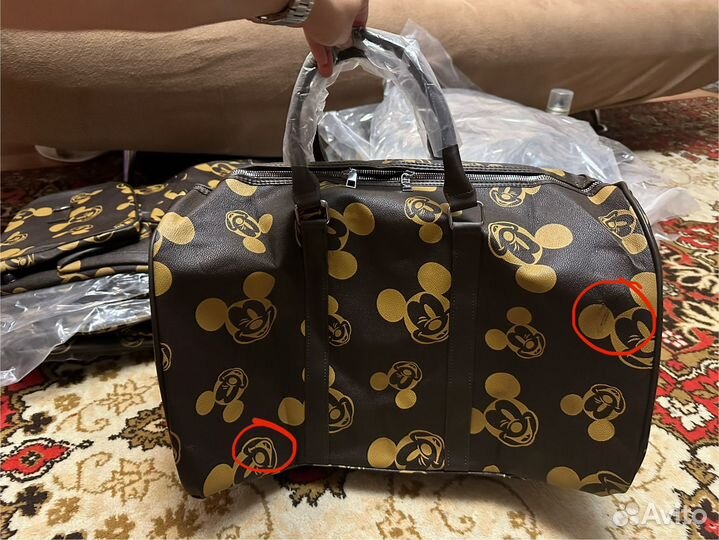 Сумка дорожная с дефектами