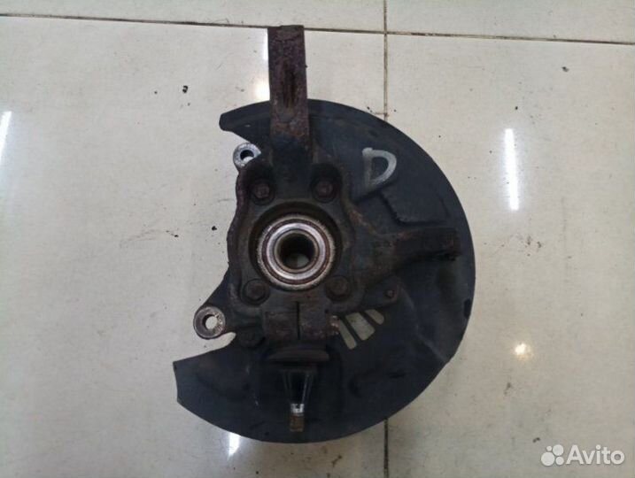 Кулак передний, ступица, цапфа передний левый