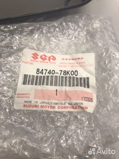 Стекло зеркала левого suzuki grand vitara