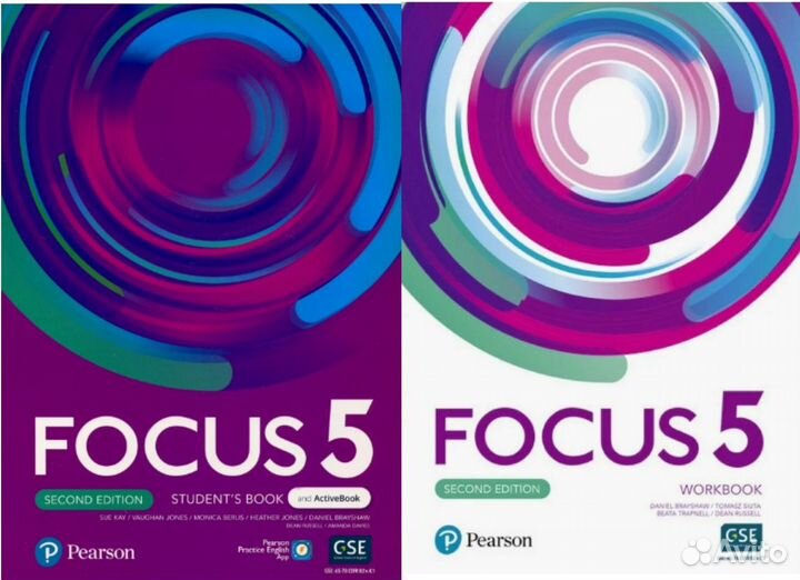 Focus 2 издание student book, work book