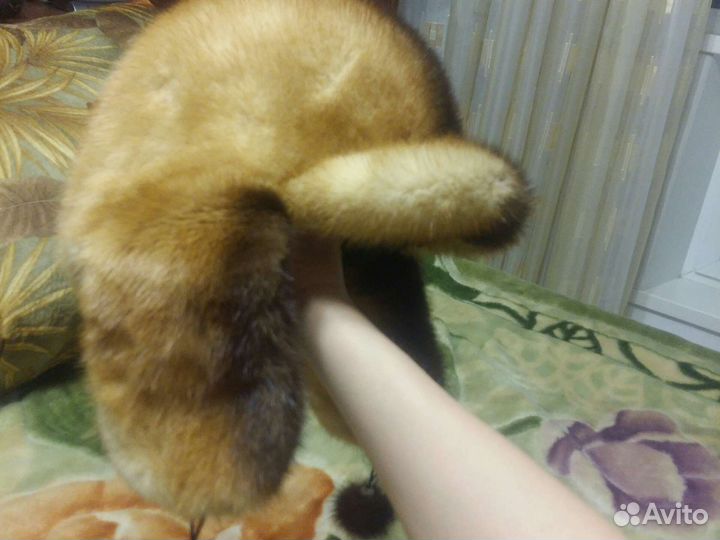 Шапка норковая женская