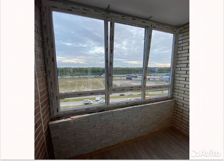 Окна на балкон