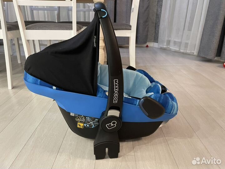 Автолюлька с базой isofix