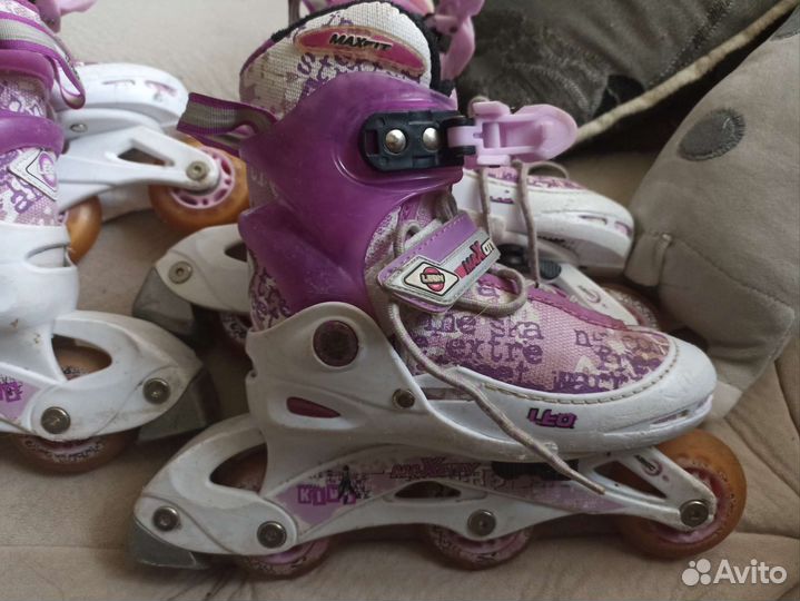 Ролики раздвижные maxcity