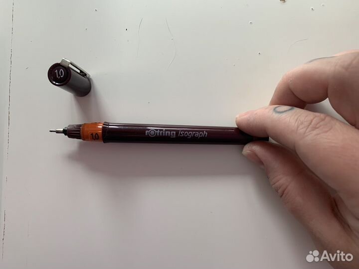 Изограф рапидограф rotring 1,0 набор