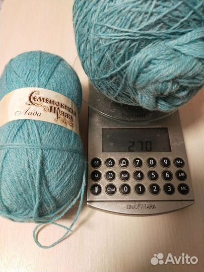Пряжа семеновская Лада