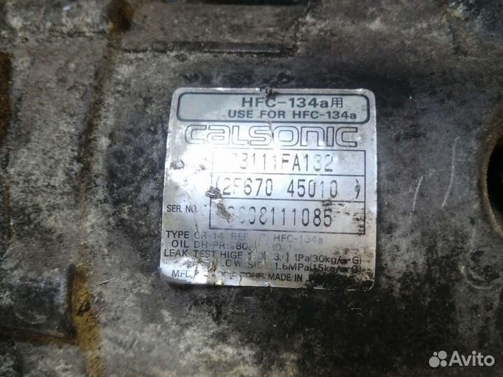 Компрессор кондиционера Фиат альбеа.рено клио и др