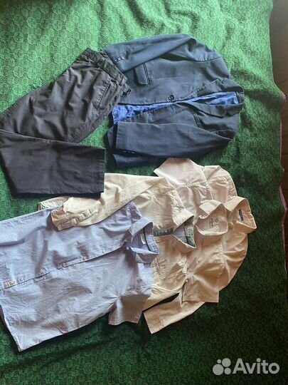 Рубашки брюки пиджак галстуки