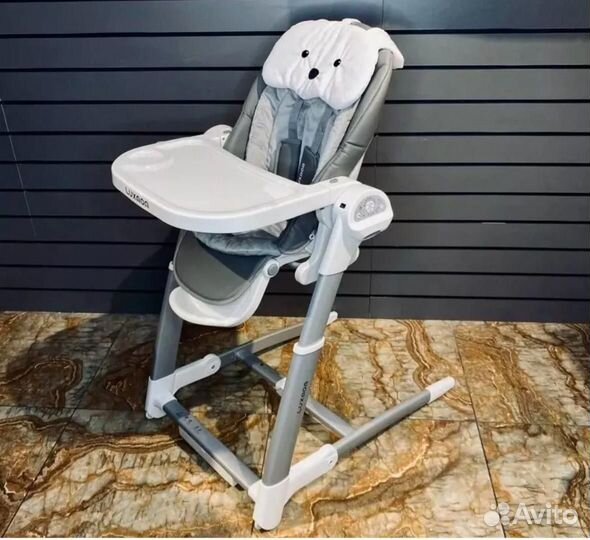 Стульчик для кормления, электрокачели Luxmom