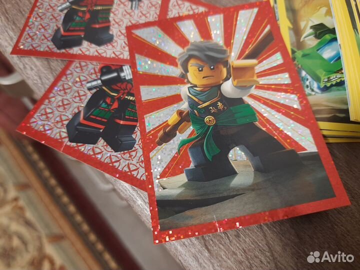 Panini наклейки ninjago нинзяго, чима lego