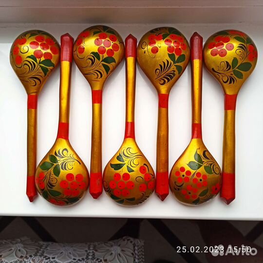 Деревянные ложки СССР