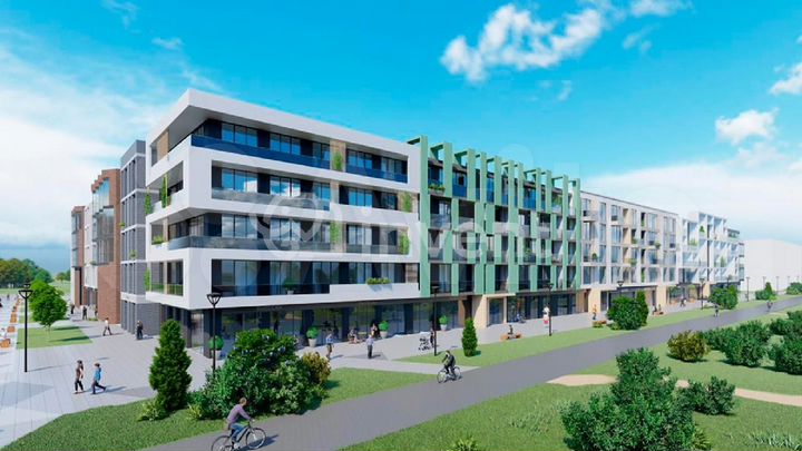 1-к. квартира, 46,3 м², 1/6 эт.