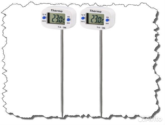 Термометр электронный с щупом