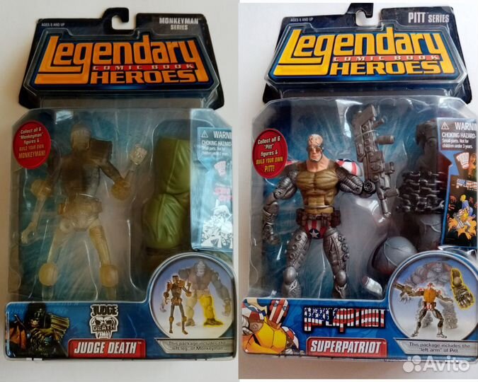Фигурки Legendary Comic Book Heroes Toy Biz