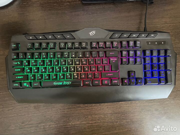 Мембранная клавиатура Dexp Hellfire GS-100