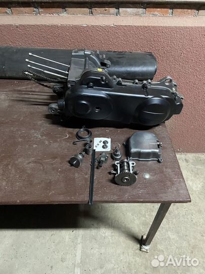 Двигатель для скутера 139QMB не в комплекте