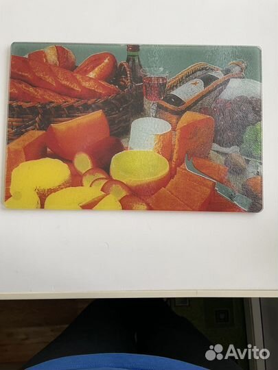 Доска разделочная стеклянная