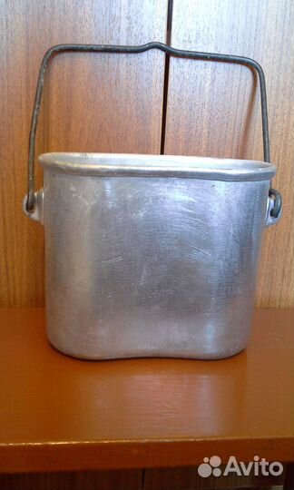 Котелок алюминиевый советский