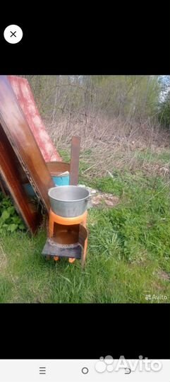 Казан с печкой