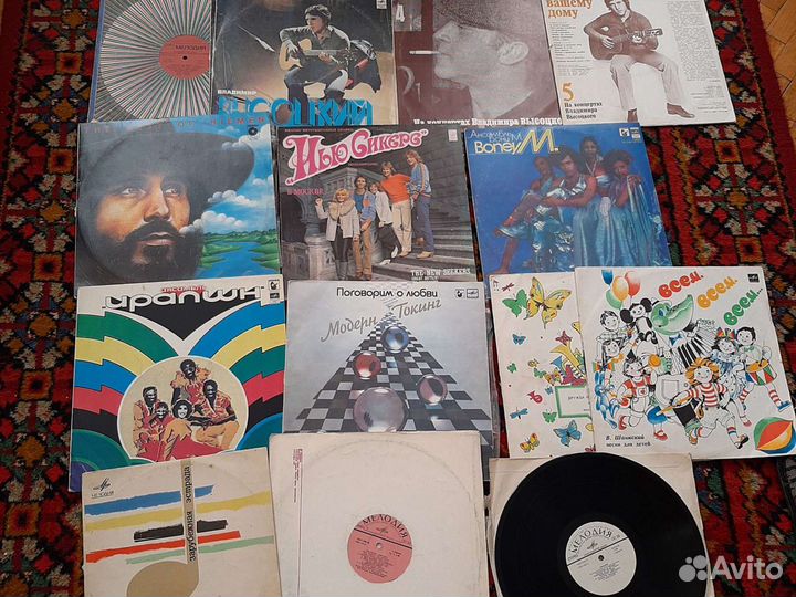 Пластинки винил