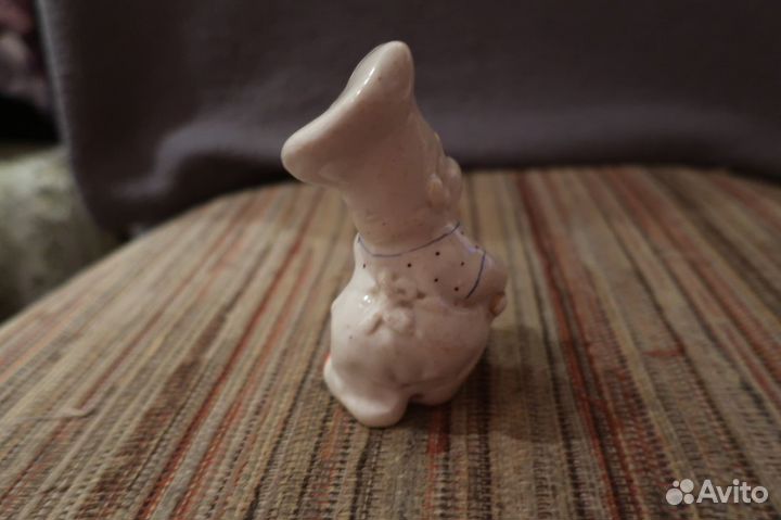 Фарфоровая солонка Повар