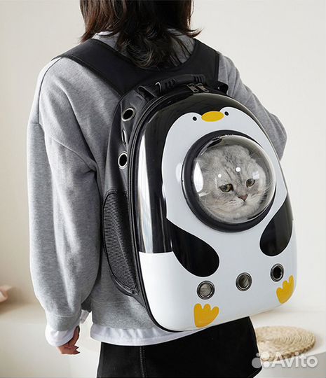 Сумка с окошком для переноски домашних животных