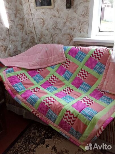 Одеяло лоскутное
