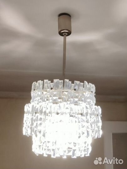 Люстра СССР хрусталь