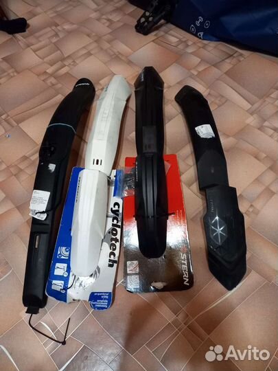 Крыло переднее для велосипеда с креплениями