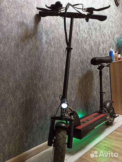 Электросамокат kugoo m4 с сиденьем
