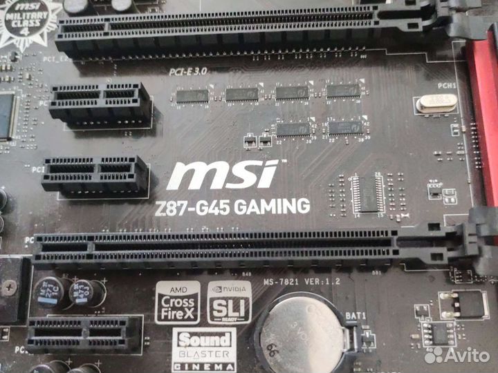 Мат плата с процессором и памятью