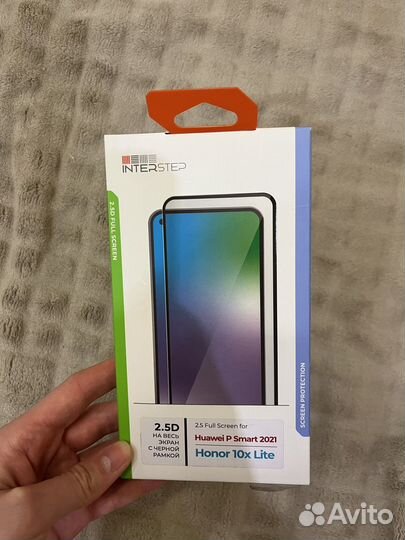 Защитное стекло Honor 10x Lite (Huawei P SMART)