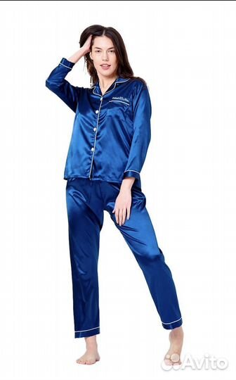 Пижама синяя 7 предметов Опт / Розница