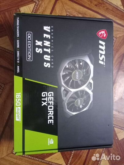 Видеокарта gtx 1650super