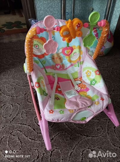 Шезлонг детский