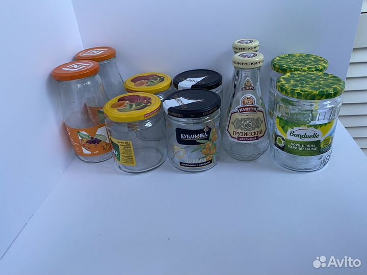 Банка стеклянная с крышкой