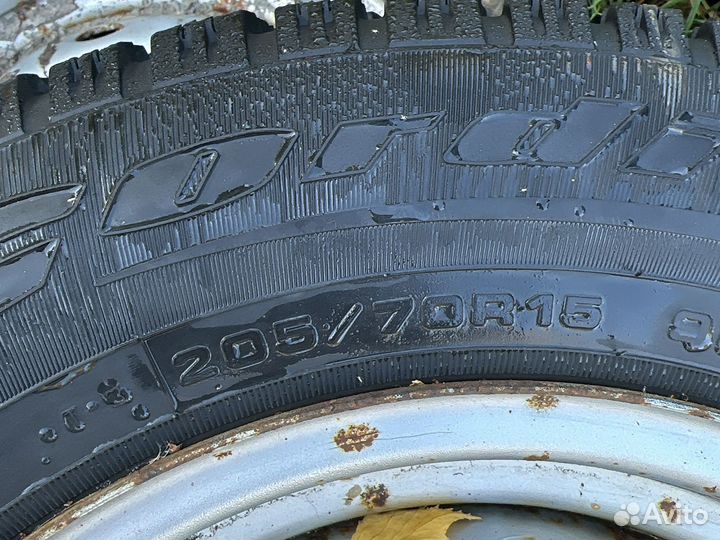 R15 Cordiant 4x4 205/70, PCD 5x139.7 DIA 22