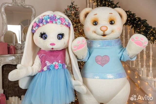 Зайка, Мишка на выписку из роддома Томск