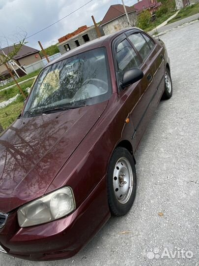 Hyundai Accent 1.5 МТ, 2007, битый, 212 000 км