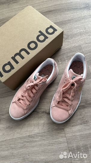 Кеды женские puma замшевые