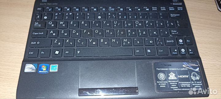 Нетбук asus Eee PC 1025C