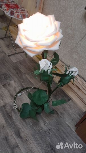Светильник роза
