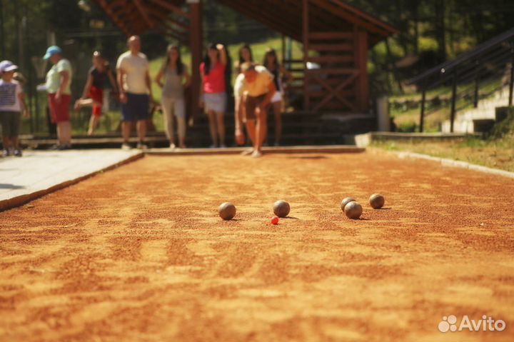 Набор шаров Петанк (бочче) летний аналог кёрлинга