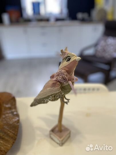 Декоративная Птица Счастья ручная работа