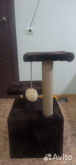 Домик для кошки с когтеточкой бу