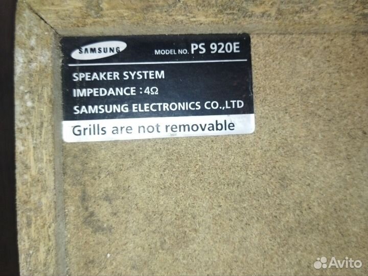 Акустические колонки samsung