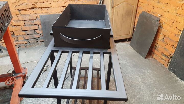 Мангал со съёмной чашей